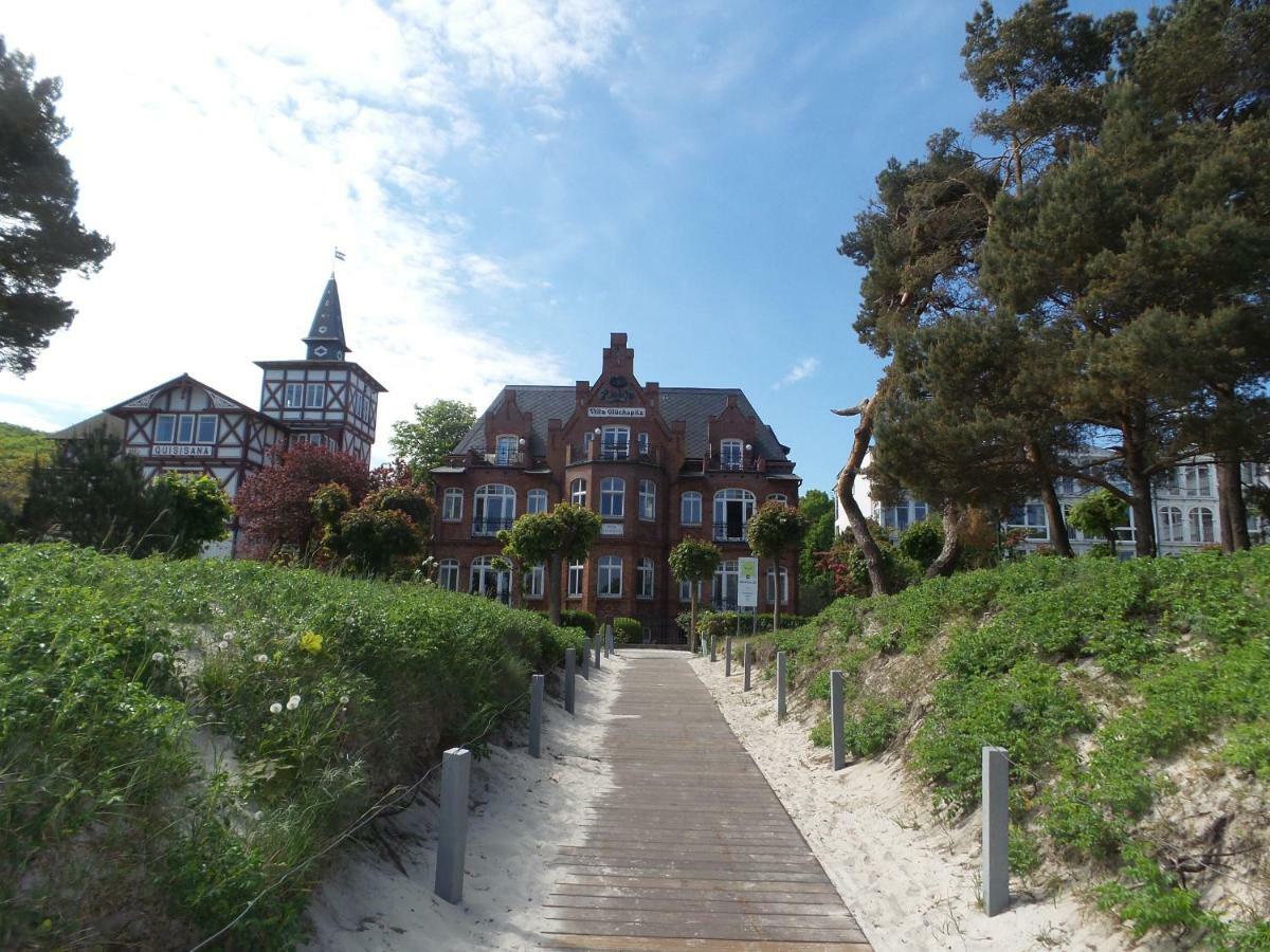 Fewo Direkt Am Strand Mit Meerblick Und Balkon,Villa Glueckspilz, Binz Eksteriør billede