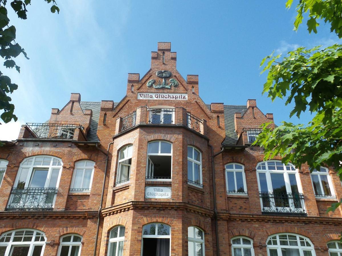 Fewo Direkt Am Strand Mit Meerblick Und Balkon,Villa Glueckspilz, Binz Eksteriør billede